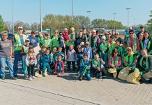 Teherautónyi szeméttől szabadult meg a város